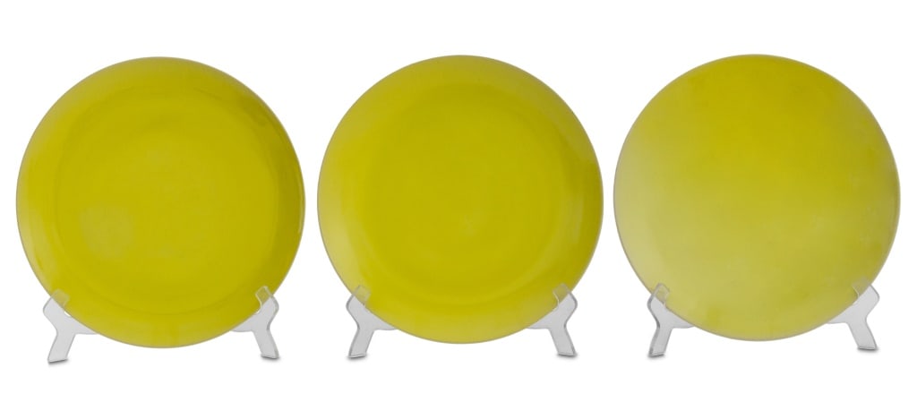 Rupert Spira Yellow Glazed Stoneware Bowls, 3 (1 of 6)