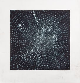 Ross Bleckner "Pathways" Etching and Aquatint
