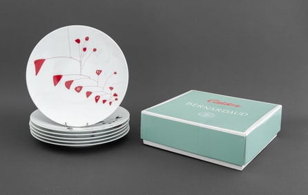Bernardaud Limoges Porcelain Plates, 6