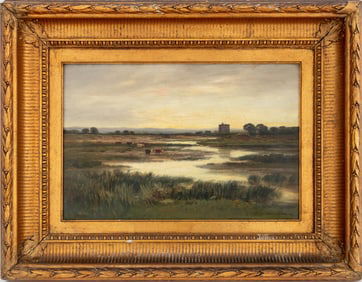 William Beattie-Brown Pasture Landscape Oil