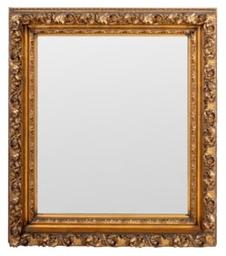 Late Victorian Gilt Composition Mirror