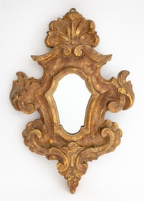 Italian Rococo Style Giltwood Wall Mirror, 18th C.