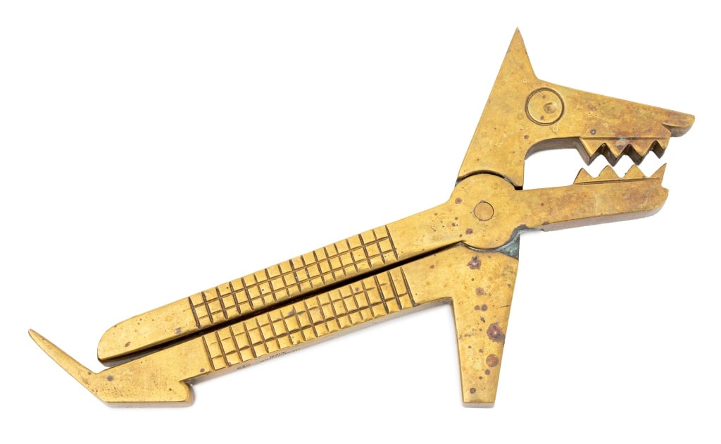 Hagenauer Brass Dachshund Form Nutcracker (1 of 6)