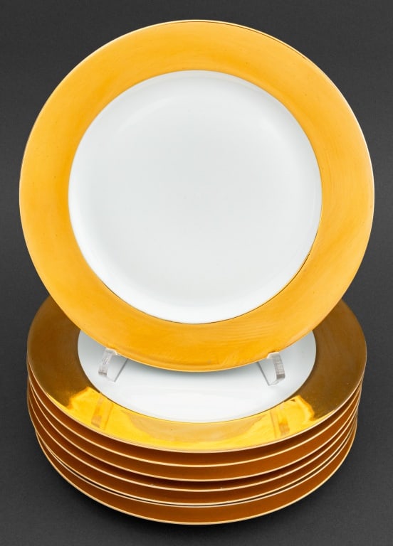 Porcelaine de Paris Plates, 8 (1 of 6)