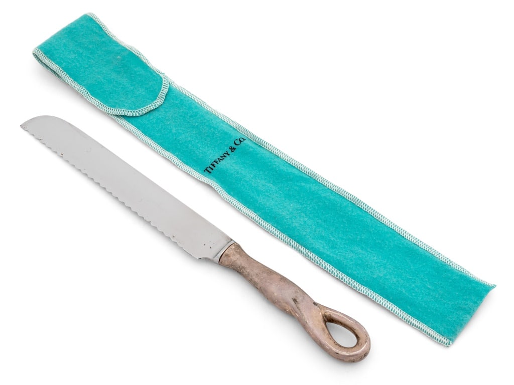 Elsa Peretti x Tiffany & Co. Sterling Bread Knife (1 of 6)