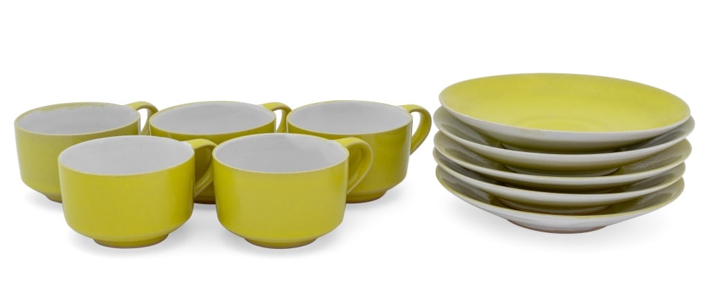 Rupert Spira Yellow Glazed Coffee Service for 5 (1 of 10)
