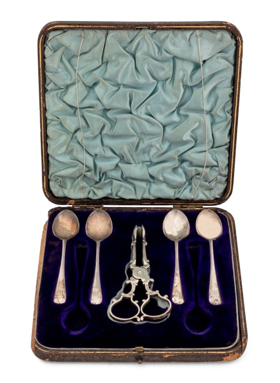 Victorian Sterling Silver Coffee Service, 5 Pcs. (1 of 9)