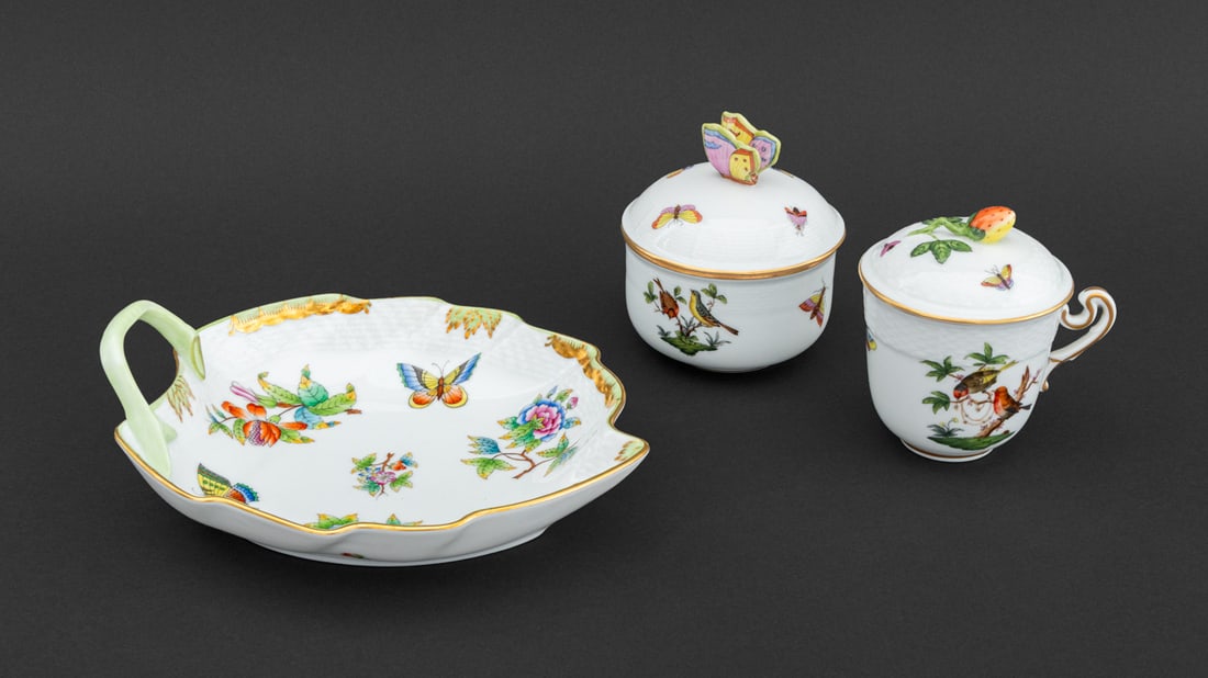 Herend Hungarian Porcelain Articles, 3 (1 of 13)