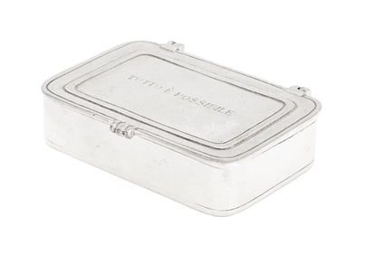 Cosi Tabellini Pewter Covered Box
