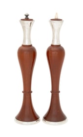 Revere Silversmiths Salt & Pepper Grinders, Pair