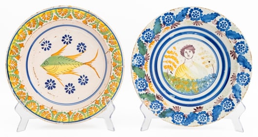 Polychrome Delft Ware Bowls, 2