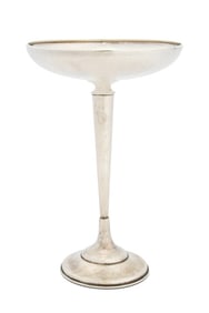Bailey, Banks, & Biddle Co. Sterling Trumpet Tazza