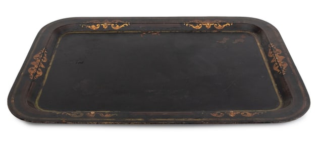 Victorian Tole Peinte Tray