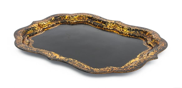 B. Walton & Co. Victorian Papier Mache Tray