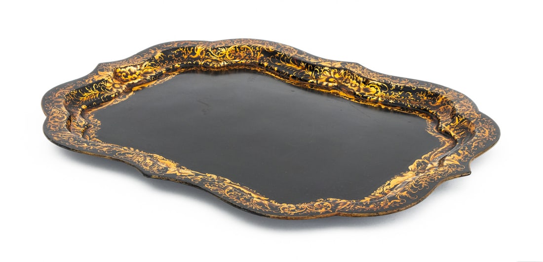 B. Walton & Co. Victorian Papier Mache Tray (1 of 7)