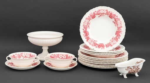 Wedgewood, Etc. Ceramic Tableware, 18 Pcs.