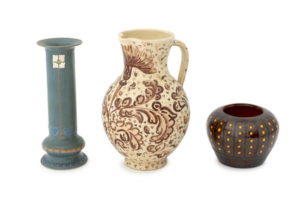 Collection of Art Pottery Vessels, 3