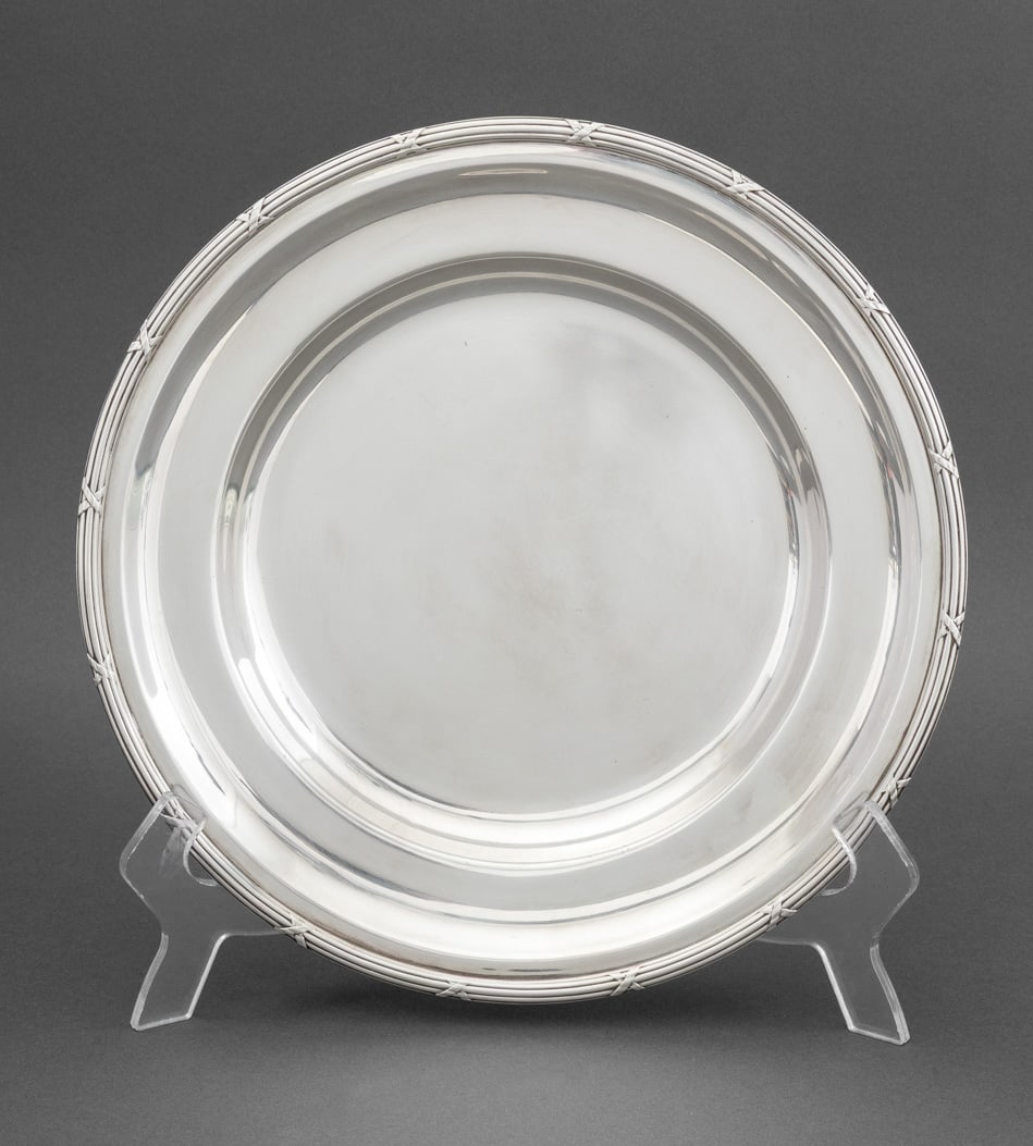 Christofle Silver Plate Large Shallow Bowl (1 of 5)