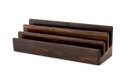 Rosewood Correspondence Rack