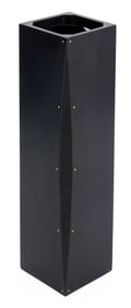 Japanese Black Lacquered Ikebana Vase