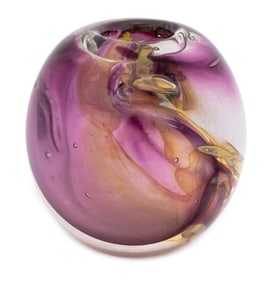 Michael Boylen Art Glass Vase, 2020