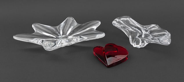 Baccarat Crystal Table Articles, 3