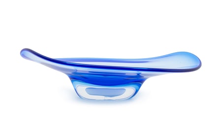 Adam Jablonski Art Glass Centerpiece Bowl