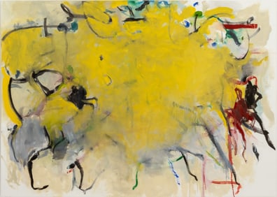Robert O'Meara Abstract Composition Oil on Canvas
