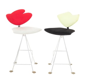Giorgio Saporiti for Il Loft "Eva" Bar Stools, 2