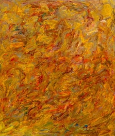 Andy Miller Abstract Composition Oil on Canvas