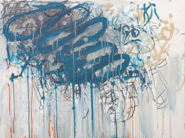 Elfi Schuselka Abstract Composition Mixed Media