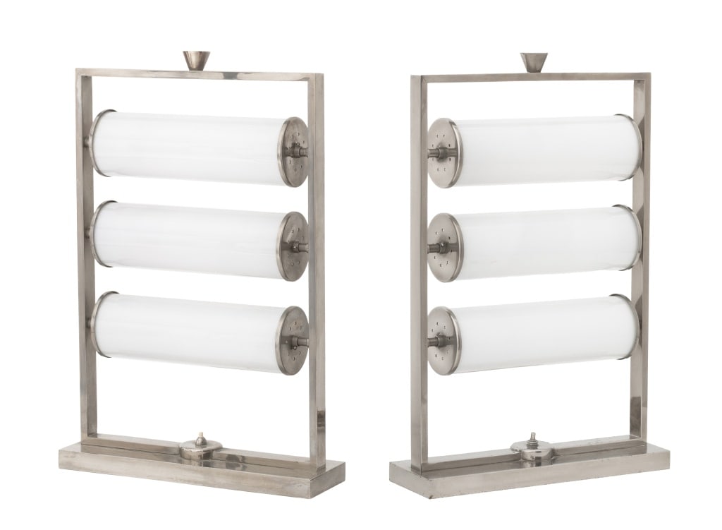 Art Deco Tabletop Lamps, Pair (1 of 7)