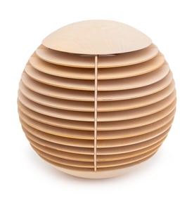 Penta "Tocco" Large Wood Table Lamp