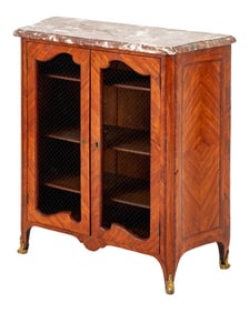 Louis XV Kingwood Side Cabinet, Stamped J. Dubois