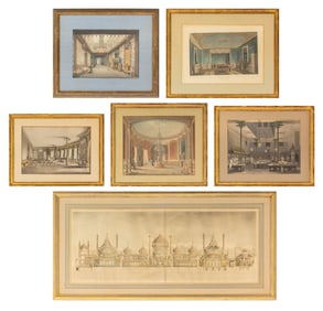 Royal Pavillion Brighton Engravings, 6