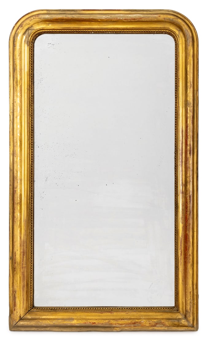 Louis Philippe Gilt Composition Mirror, 19th C. (1 of 5)
