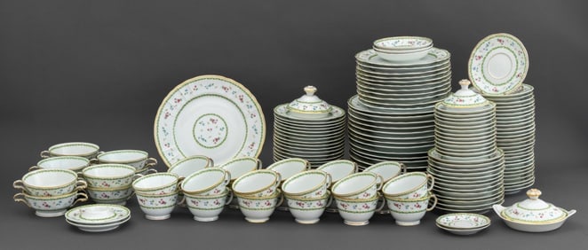 Limoges Bernardaud Porcelain Service, 148 Pcs.