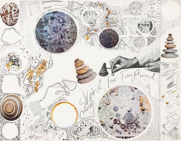 Mary Bauermeister "Sketch for Tanglewood Press"