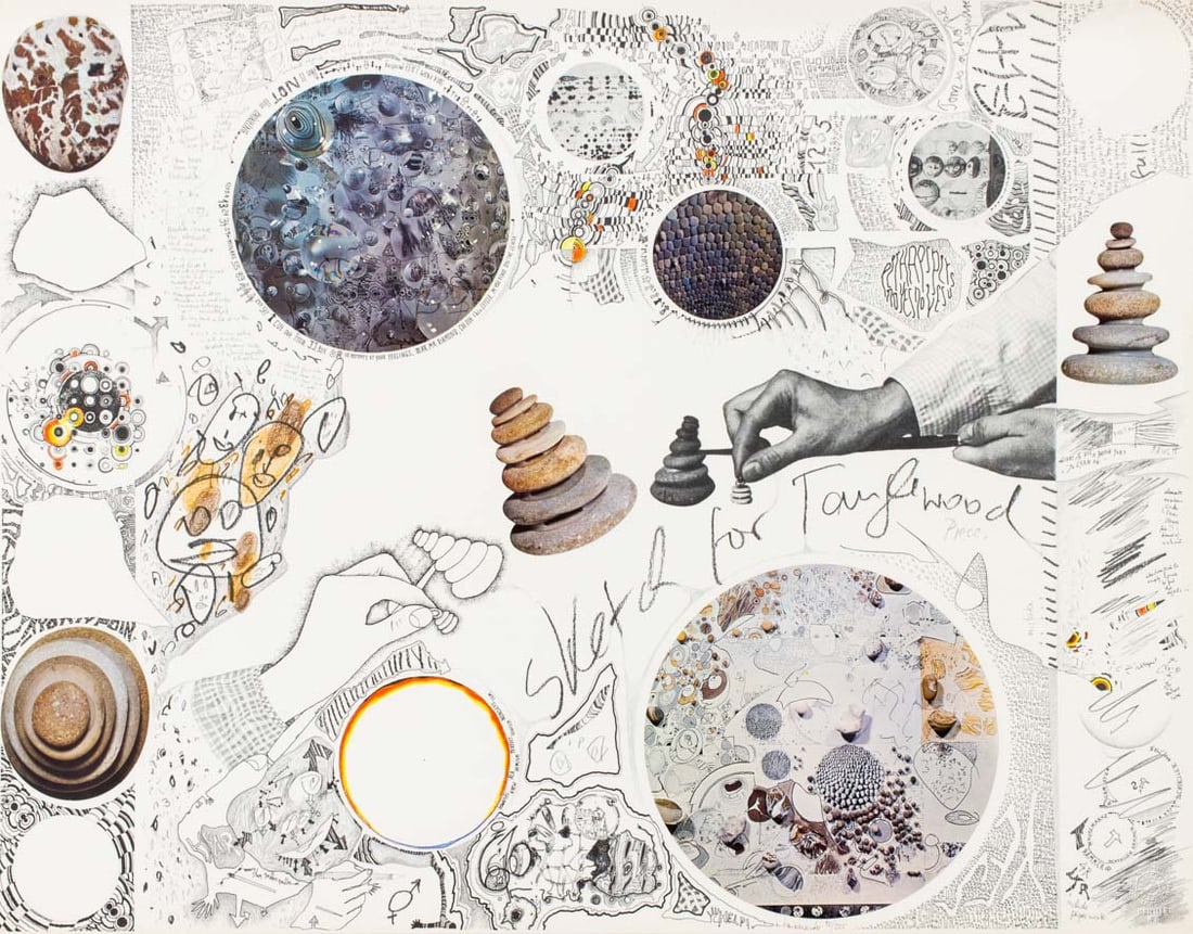 Mary Bauermeister "Sketch for Tanglewood Press" (1 of 9)