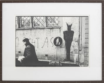Will McBride "Child Molester Sign..." Silver Print
