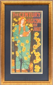 Louis Rhead "The Century Magazine..." Poster, 1896
