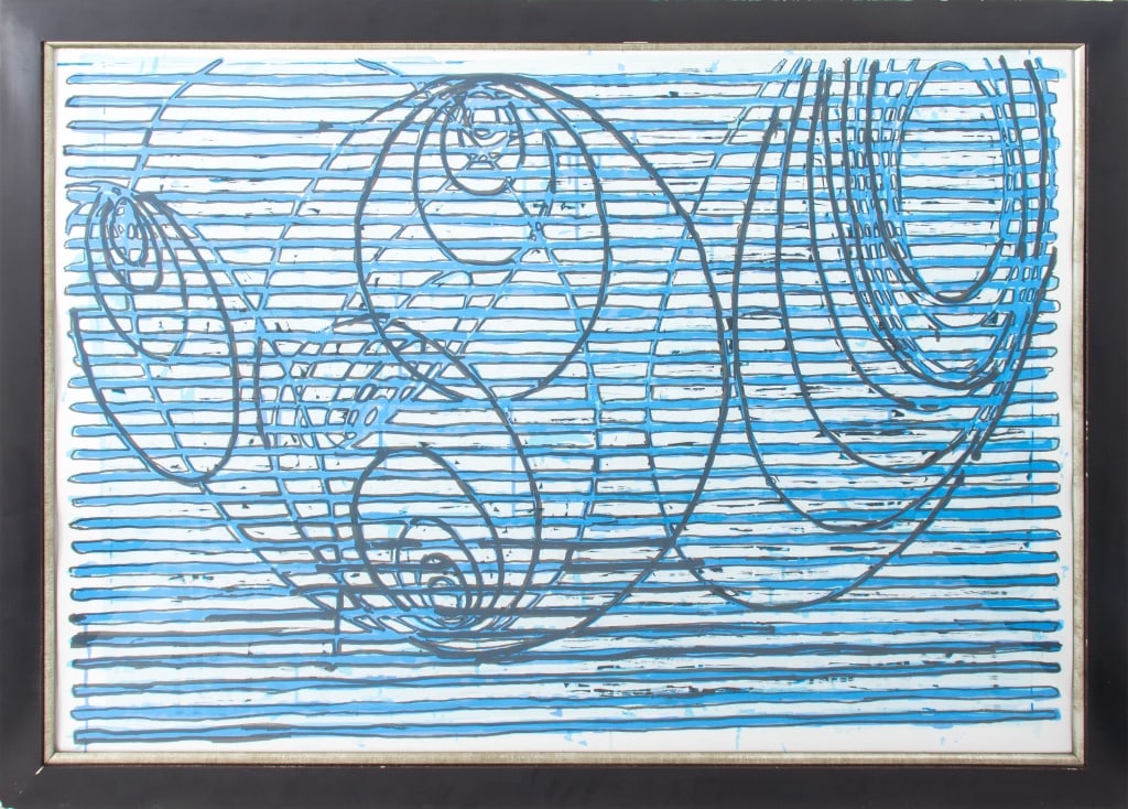 Terry Winters "Untitled" Serigraph, 1999 (1 of 4)