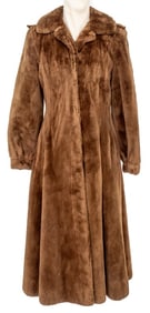 Giorgio Armani for Bergdorf Brown Fur Coat