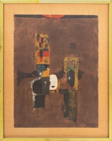 Johnny Friedlaender "Signe Des Temps" Etching