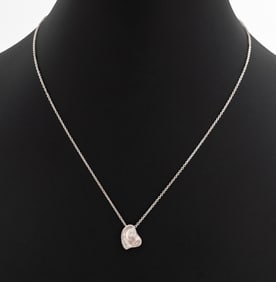 Elsa Peretti x Tiffany & Co. Silver Heart Necklace