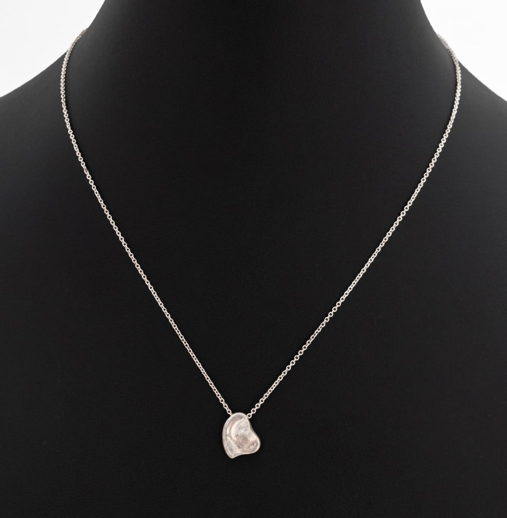 Elsa Peretti x Tiffany & Co. Silver Heart Necklace (1 of 7)