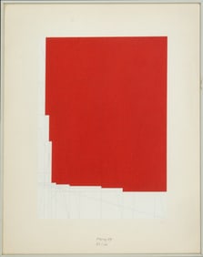 Gianfranco Pardi "Achitettura" Lithograph, 1974