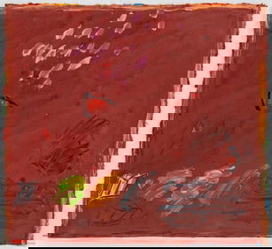 Elfi Schuselka Abstract Composition Oil on Canvas