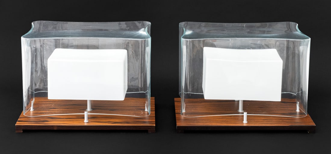 Otto Moon Penta Kori Table Lamps, Pair (1 of 5)