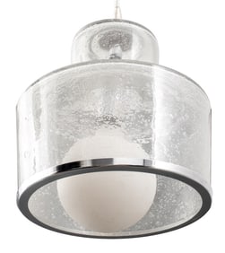 Jamie Young Lafitte Glass Pendant Lamp